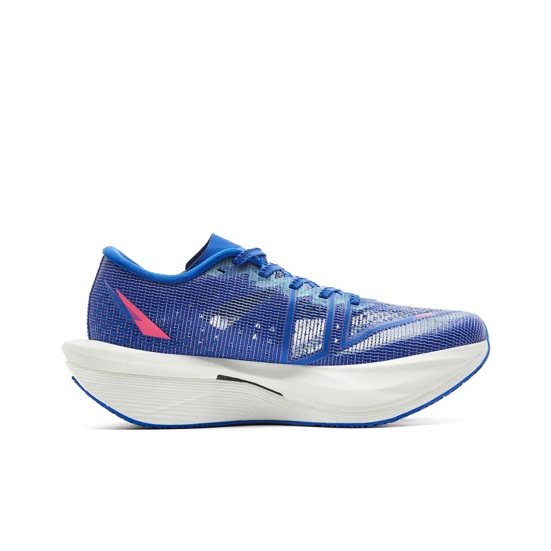 PEAK Running Shoes Women's Low Top Bright Light Blue/Rose Red-2
