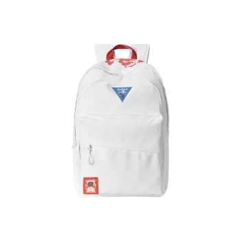 FINITE LOOP Bote Bottle Eco Friendly Fabric Travel Backpack Unisex White