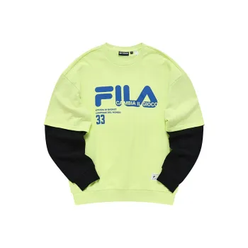 FILA FUSION Sweatshirt Men's Mandarin Orange