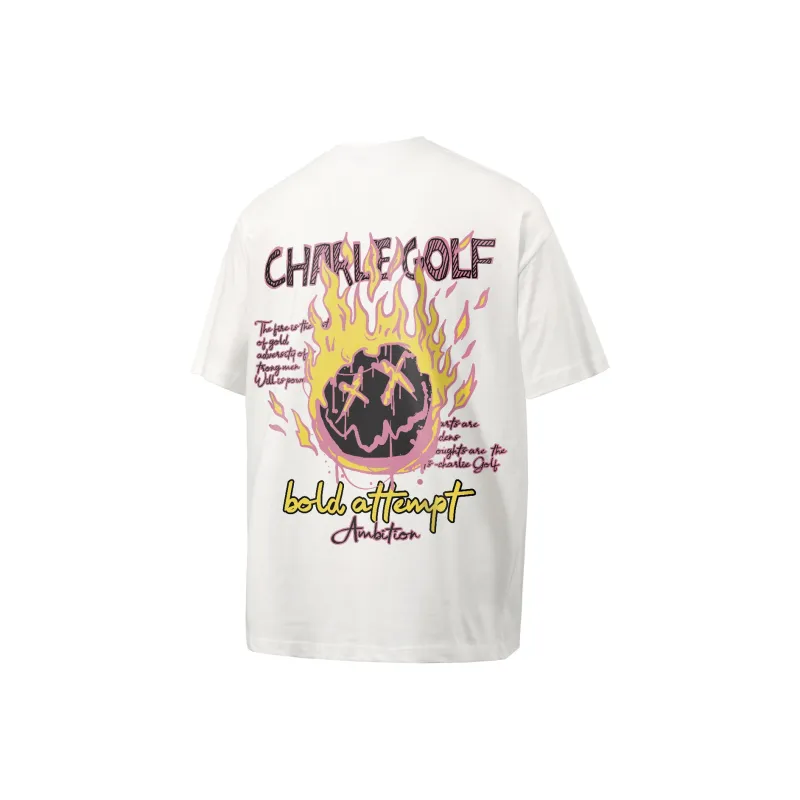 CHARLIE GOLF T-Shirt Unisex White-0