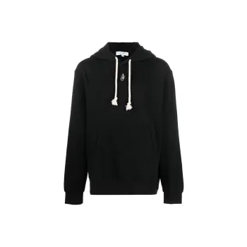 JW Anderson Logo Embroidered Drawstring Hoodie