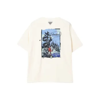 Columbia Burn Novel T Shirt Men's Sea Salt Color 125