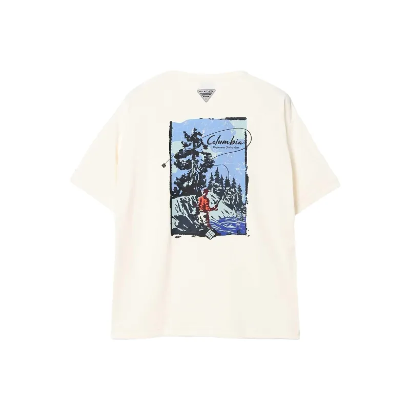 Columbia Burn Novel T Shirt Men's Sea Salt Color 125-0