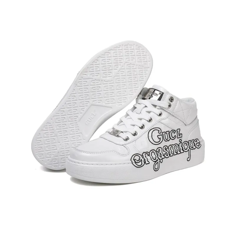 Cool Odd High Top Skateboard Shoes Men's-3