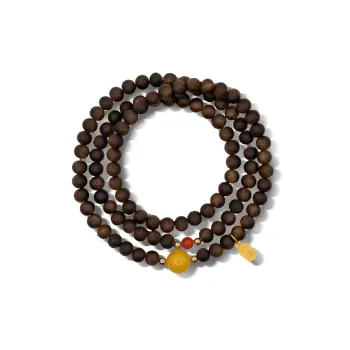 RIXIANGWAN Fragrance Agarwood Wooden Bracelets Unisex