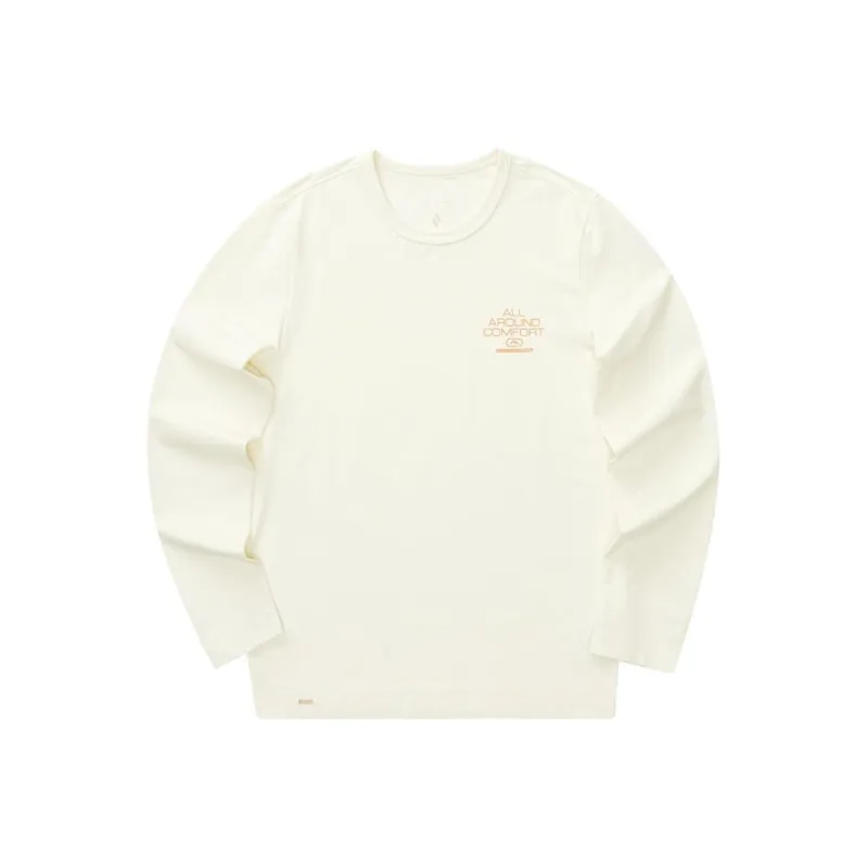 Skechers Mountain And Wild Outdoor Series T Shirt Women's Cream Beige White-0