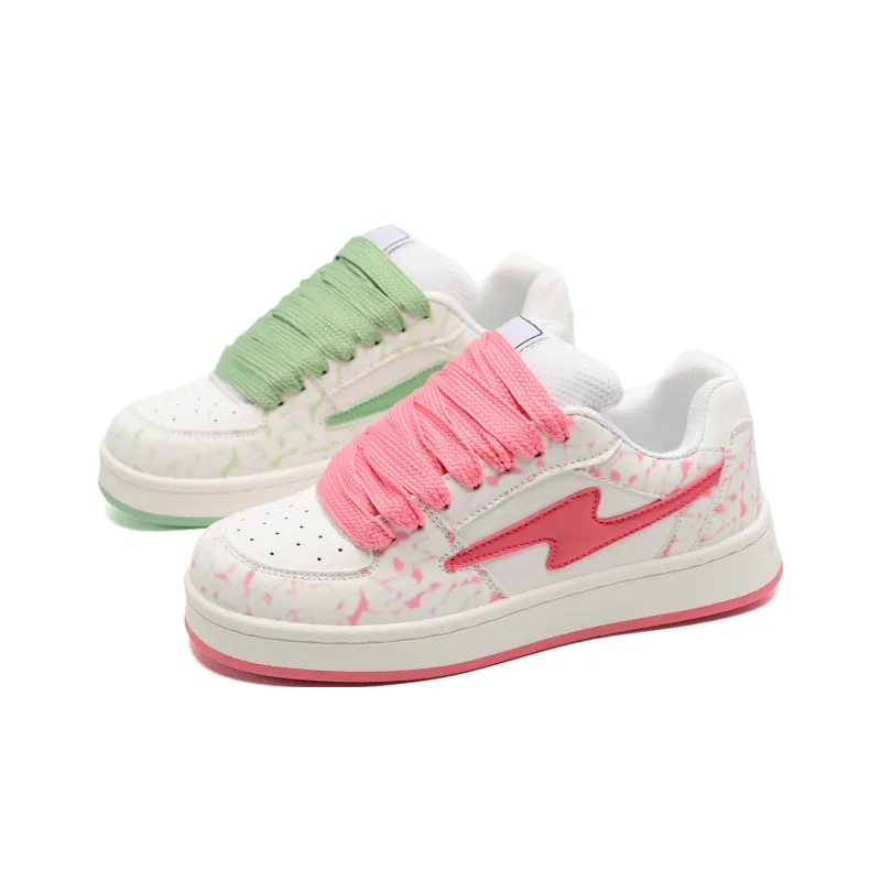 Anime Story Slip Resistant, Abrasion Resistant, Lightweight, Breathable Low Top Skateboard Shoes Unisex-32