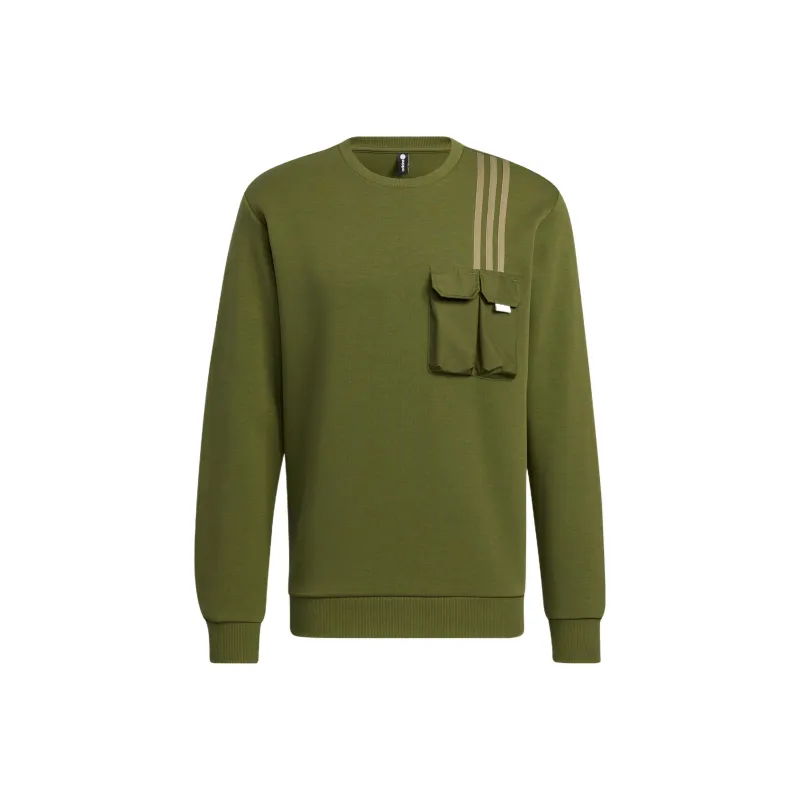 Adidas Neo Sweatshirt Men's Olive Green-0