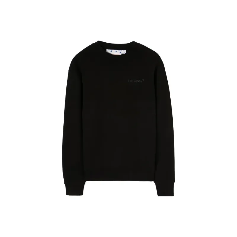 OFF-WHITE Diag Tab Long-Sleeved Sweatshirt-0