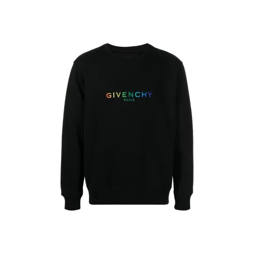 Givenchy Slim Fit Pride Embroidered Sweatshirt