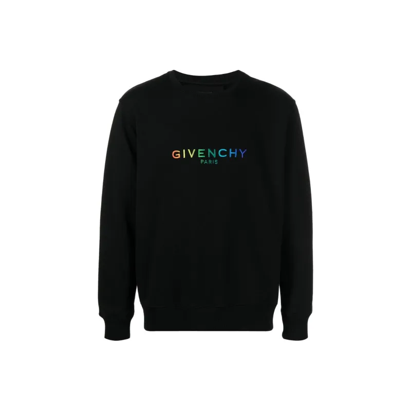 Givenchy Slim Fit Pride Embroidered Sweatshirt-0