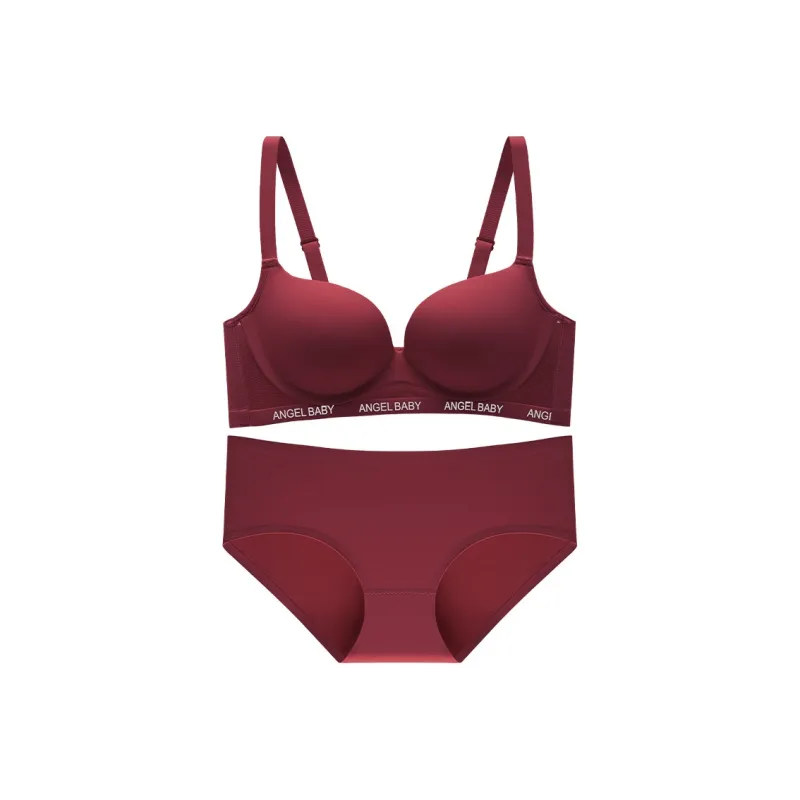 Vine Color Underwear Set Women's-4