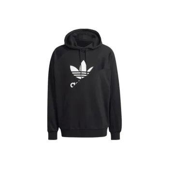 adidas originals Men's Adicolor French Terry Interlock Hoodie Black