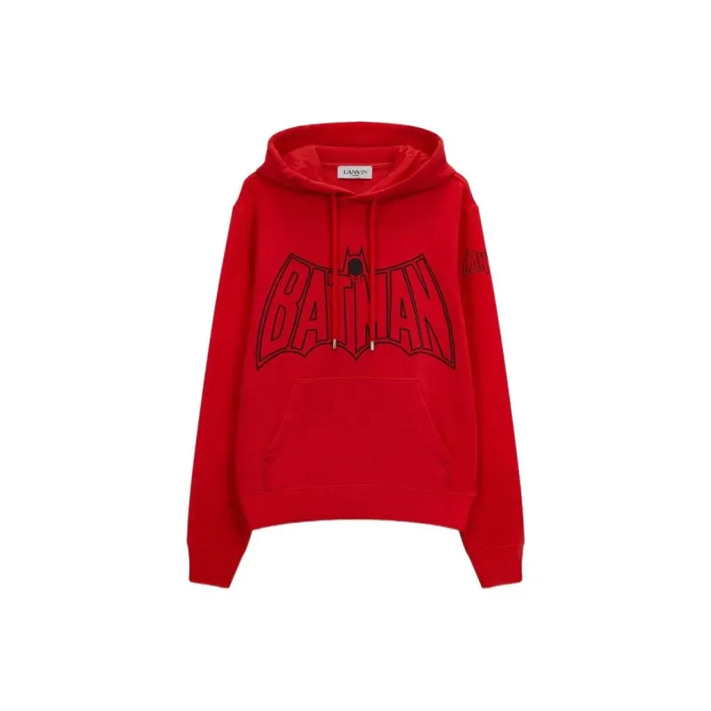 Lanvin Sweatshirts Men Red-0