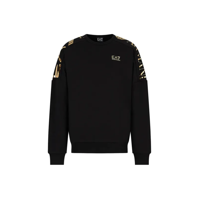 EMPORIO ARMANI EA7 FW23 Sweatshirt Men's Black-0