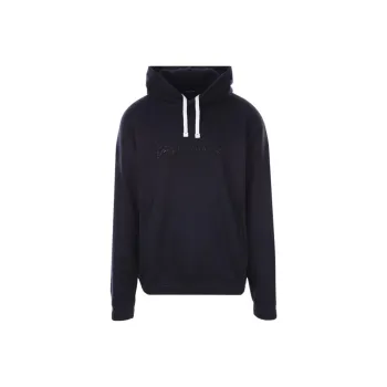 GIORGIO ARMANI Logo print Cotton Hoodie