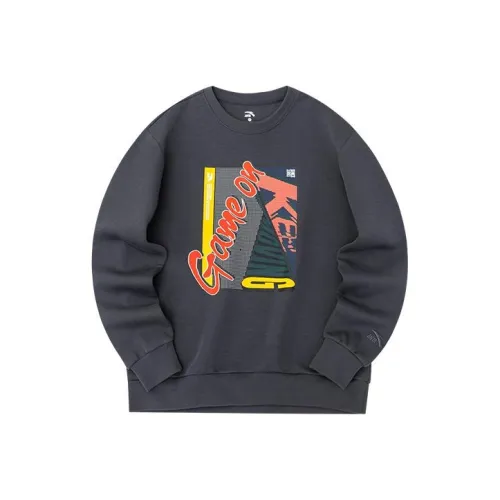 Anta Life Collection Sweatshirt Unisex Ink Power Gray