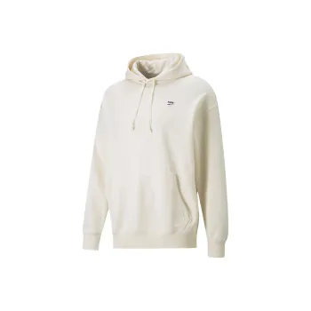 PUMA DOWNTOWN Sweatshirt Men's Cotton Linen Blend Natural Color