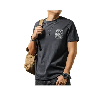 Seasonal Words T-Shirt Men's Black