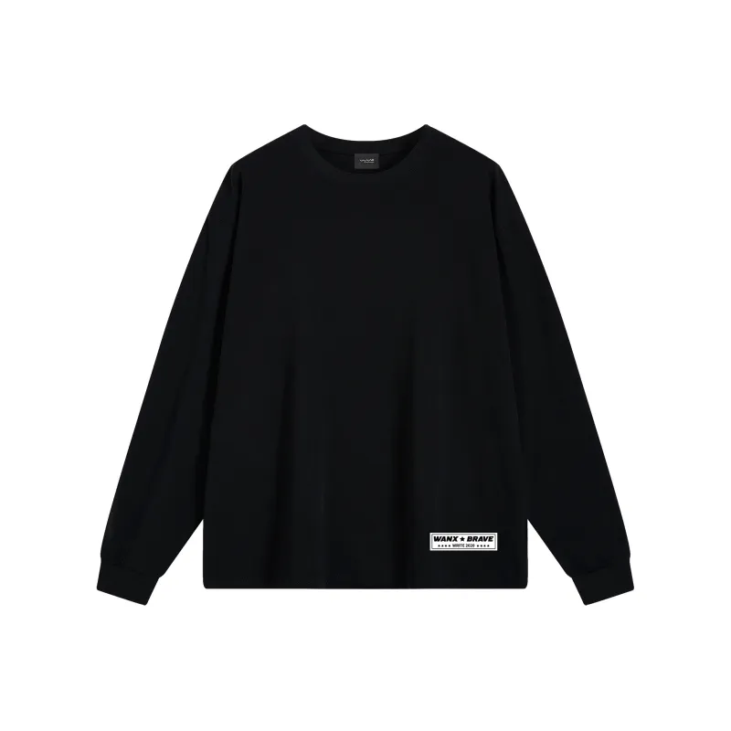 WANX Long Sleeved T Shirts Unisex-0