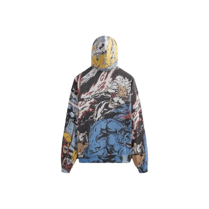 KITH X Marvel X Men Battle Hoodie-0