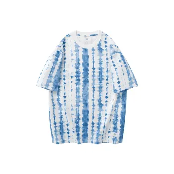 GAP T Shirt Unisex Blue White Multicolor