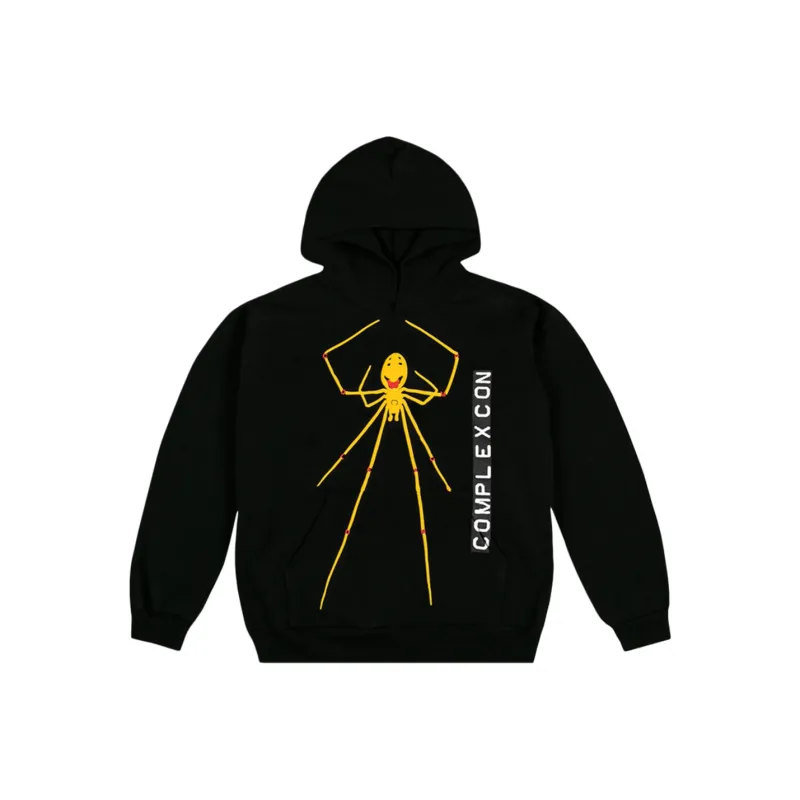 Cactus Plant Flea Market X ComplexCon Smiley Spider Hoodie-0