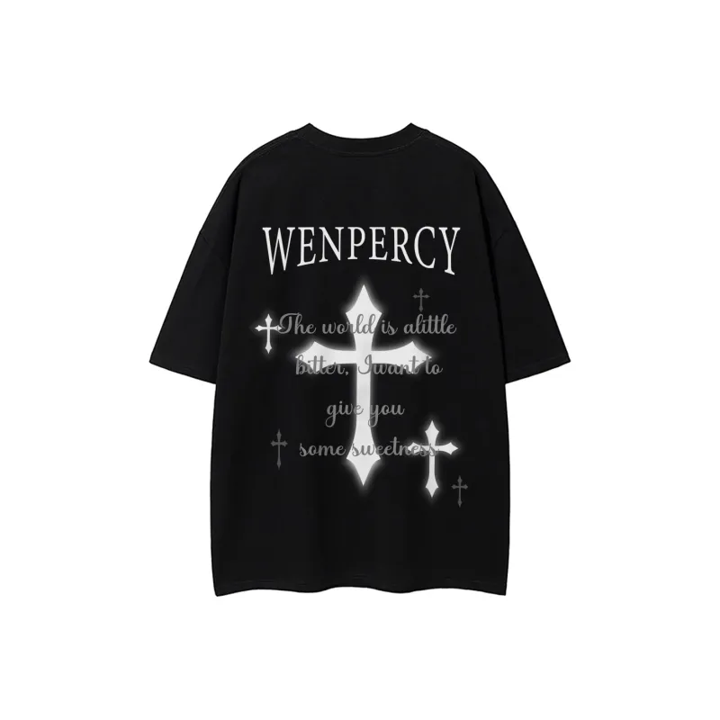 Wenpercy T-Shirts Unisex-14