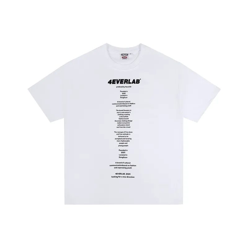 4EVER LAB T Shirts Unisex-2