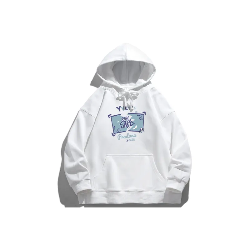 Yvette Hooded Loose Fit Sweatshirt Unisex-3