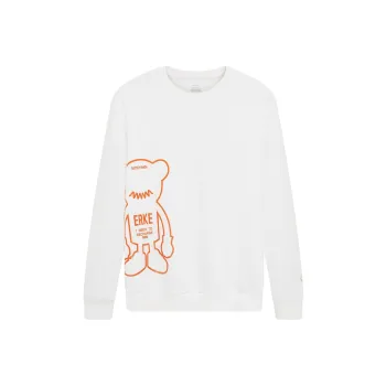 Erke Sweatshirts Men True White