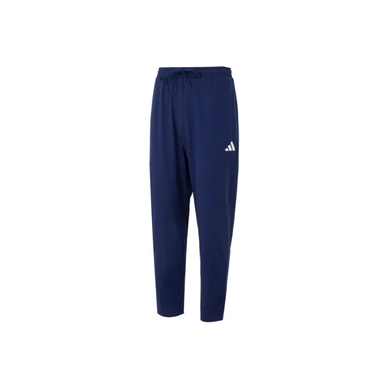 Adidas Knitted Sweatpants Men's Navy Blue-0