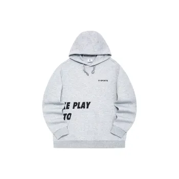 Erke Sweatshirts Men Bright Light Heather Gray