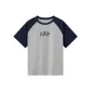 Gray Blue Color Block