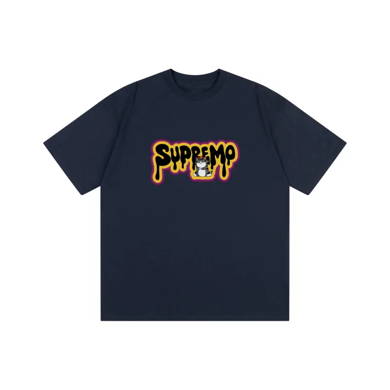 Supremo Cat T Shirts Unisex-6