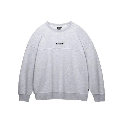 Muscle Dog FW23 Sweatshirt Men's White Heather Gray