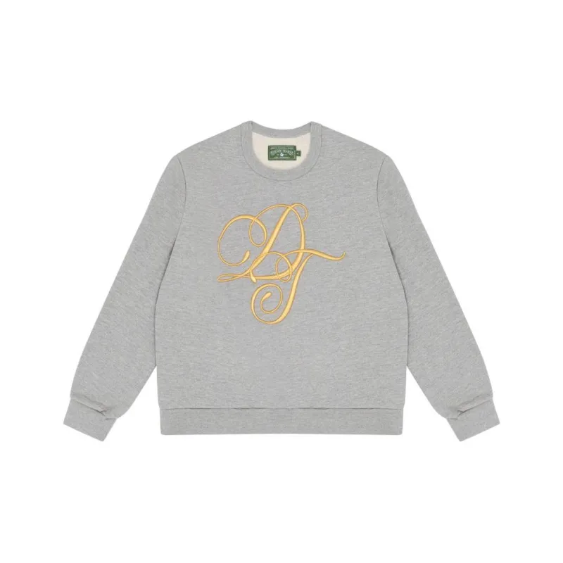 Denim Tears FW23 Sweatshirt Unisex Gray-0