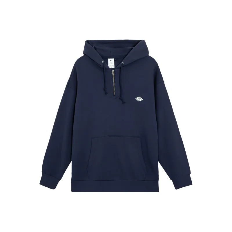 Nanamica X PUMA X Nanamica SS23 Co branded Series Sweatshirts Men Marine Blue-0