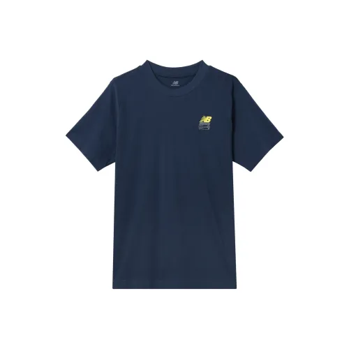 New Balance T Shirt Men's Marine Blue