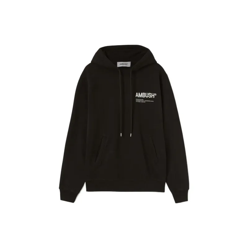 AMBUSH Wksp Logo Print Hoodie-0