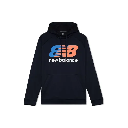 New Balance Sweatshirts Men Dark Blue