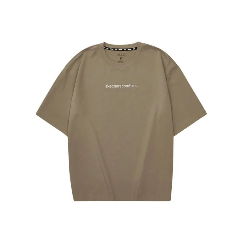 Skechers T Shirts Unisex Mocha-0