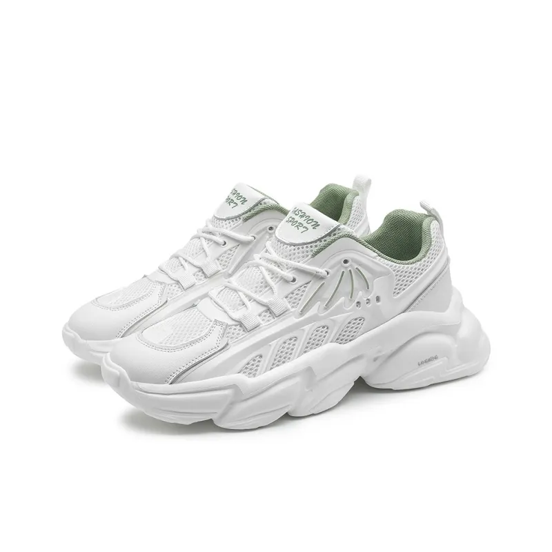 Hong Kong Meng Anti Slip And Wear Resistant Breathable Low Top Chunky Sneakers Men's-4