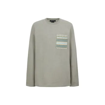 URBAN REVIVO T-Shirt Men's Khaki Green