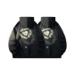 2-Piece Set (Black+Black) Fleece-Lined