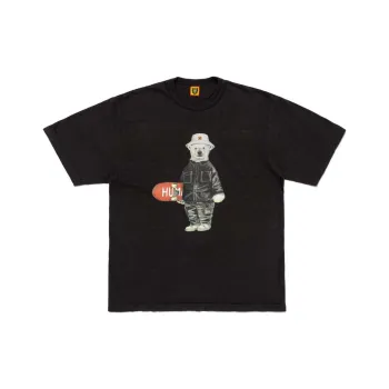 HUMAN MADE Logo Printed Crewneck T Shirt