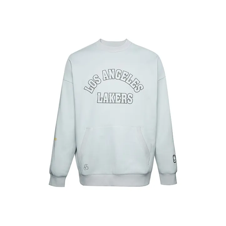 JACK&JONES JACK&JONESxnba Sweatshirts Men Glacier Gray GLACIER GRAY-0