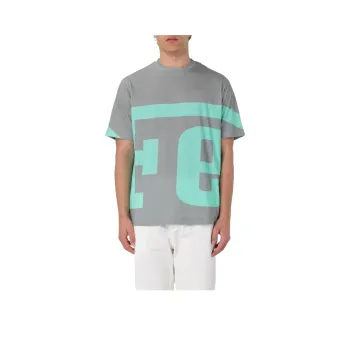 Ferrari Logo print Cotton T shirt