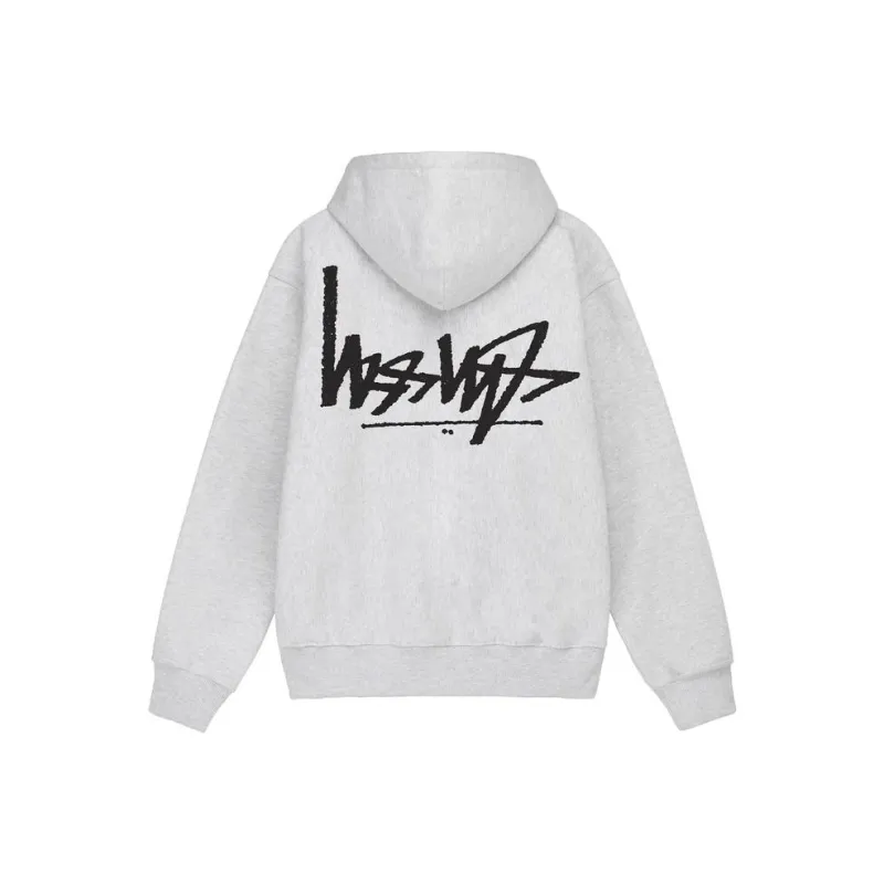 Stussy Flipped Zip Hoodie-0