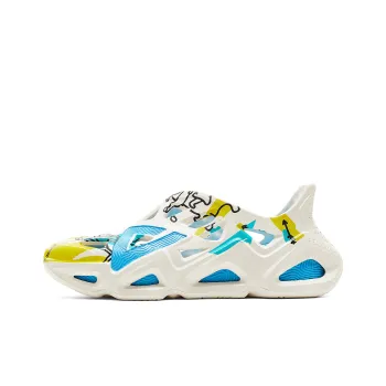 PEAK National Creativity Clogs Men's White Blue